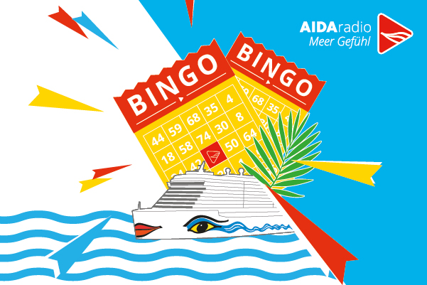 AIDA Weltreise Bingo 