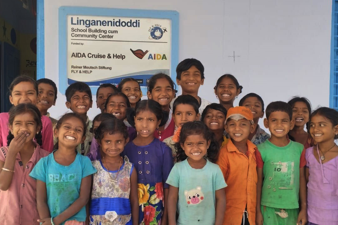 AIDA Cruise & Help: Ein Herz für Kinder