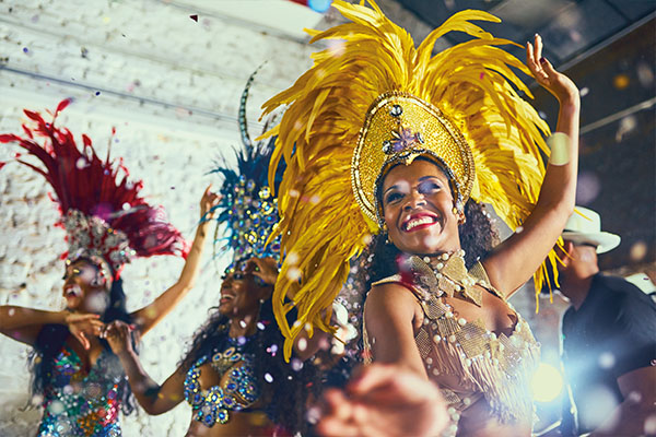 Große Winterpause Brasilien zum Karneval