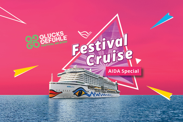 Gewinnen Sie eine Kabine für die FESTIVAL Cruise 2025